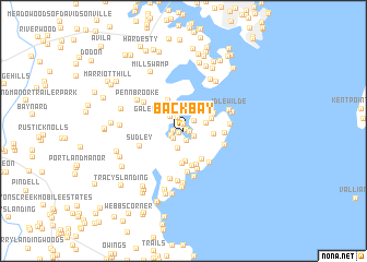 map of Back Bay