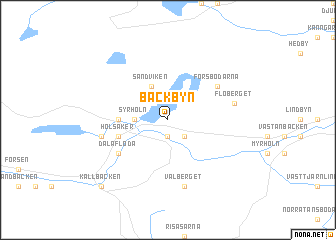 map of Backbyn