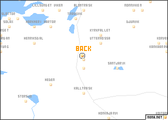 map of Back