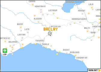 map of Baclay