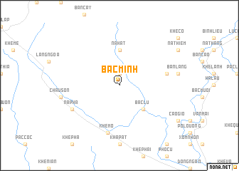 map of Bằc Minh