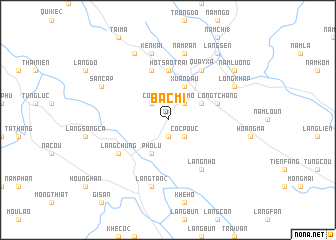 map of Bắc Mi