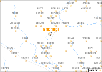 map of Bac Muoi