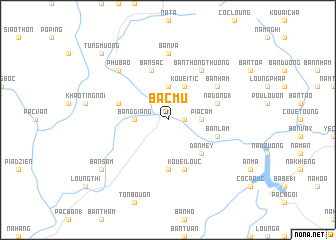 map of Bac Mu