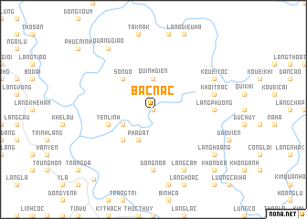 map of Bàc Nạc