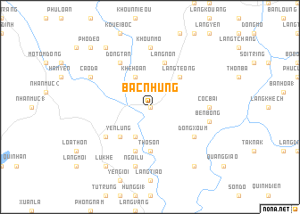 map of Bằc Nhung