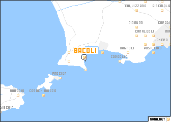map of Bacoli