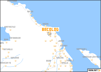 map of Bacolod