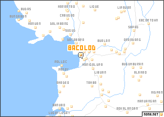 map of Bacolod