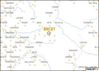 map of Bacot