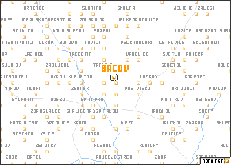 map of Bačov