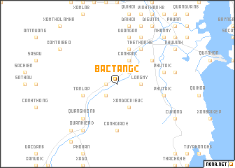 map of Bắc Tăng (2)