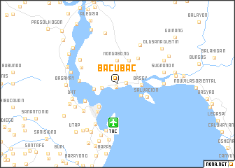 map of Bacubac