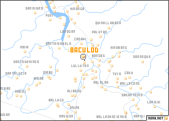 map of Baculod