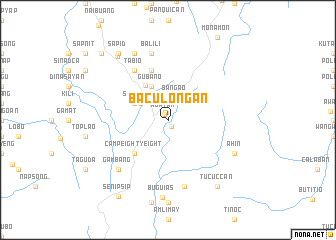 map of Baculongan