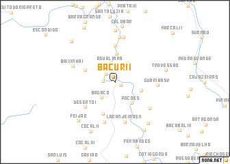 map of Bacuri I