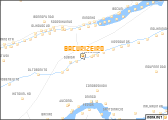 map of Bacurizeiro