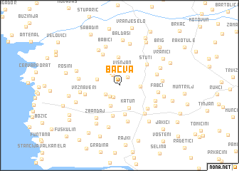 map of Bačva