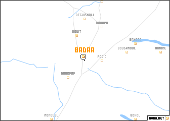 map of Badaa