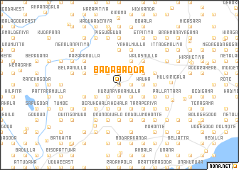 map of Badabadda