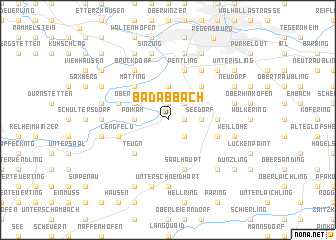 map of Bad Abbach