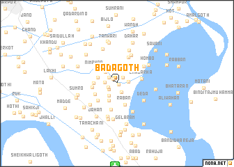 map of Bada Goth