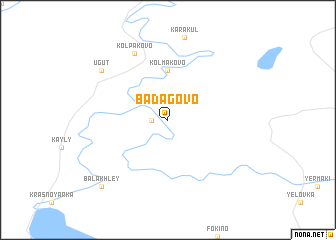 map of Badagovo