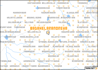 map of Badahela Ranorewa