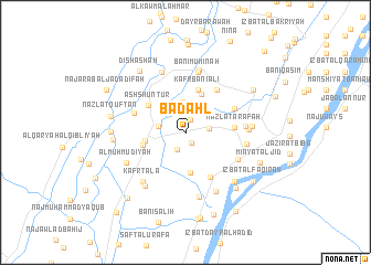 map of Badahl