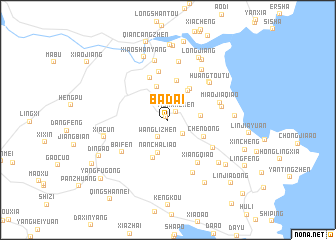 map of Badai