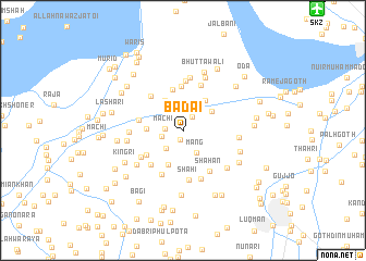 map of Badai