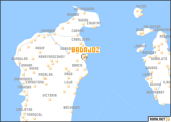 map of Badajoz