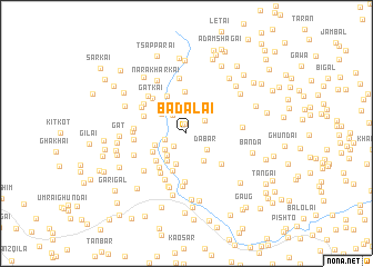 map of Badālai