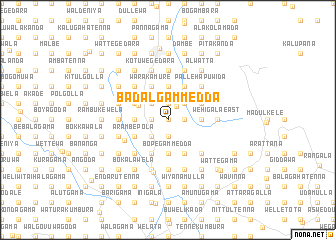 map of Badalgammedda