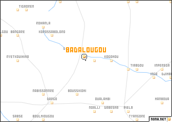 map of Badalougou