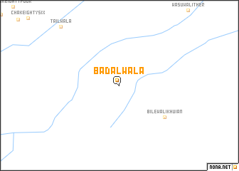 map of Badalwāla