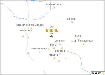 map of Bādal