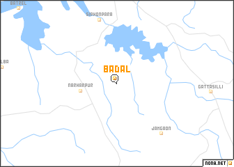 map of Bādal