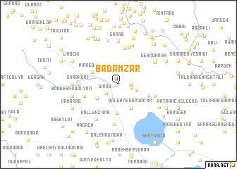 map of Bādāmzār