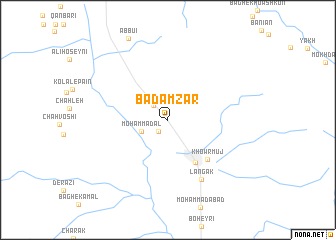 map of Bādāmzār