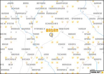 map of Badam