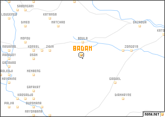 map of Badam