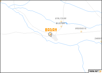 map of Badam