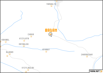 map of (( Badam ))