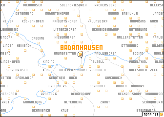 map of Badanhausen