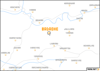 map of Badaohe