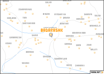 map of Badarashk