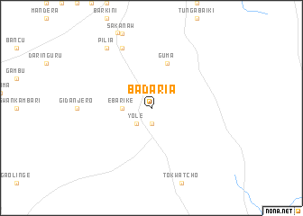 map of Badaria