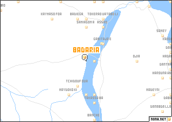 map of Badaria