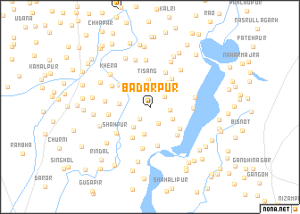 map of Badarpur